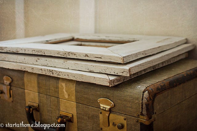 Reclaimed Wood Frames & a Mirror…. | Start at Home Decor
