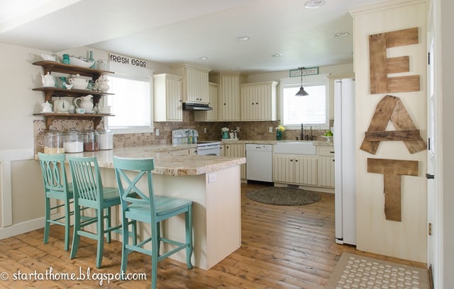 Mismatched counter online stools