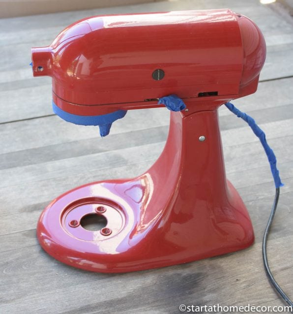 How To Paint a KitchenAid Stand Mixer