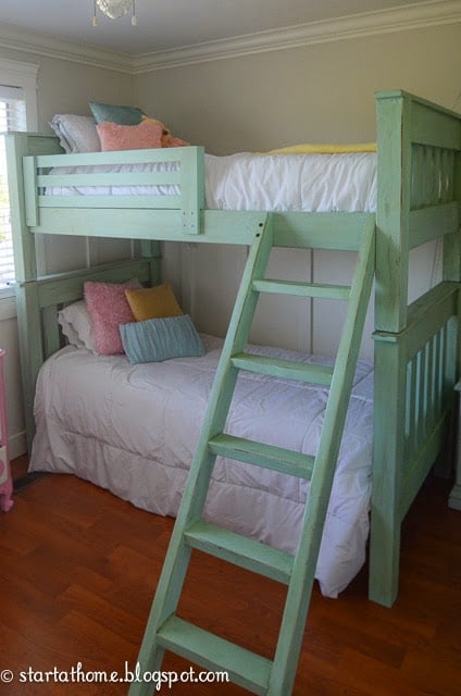 Farmhouse style furniture plans - bunk beds