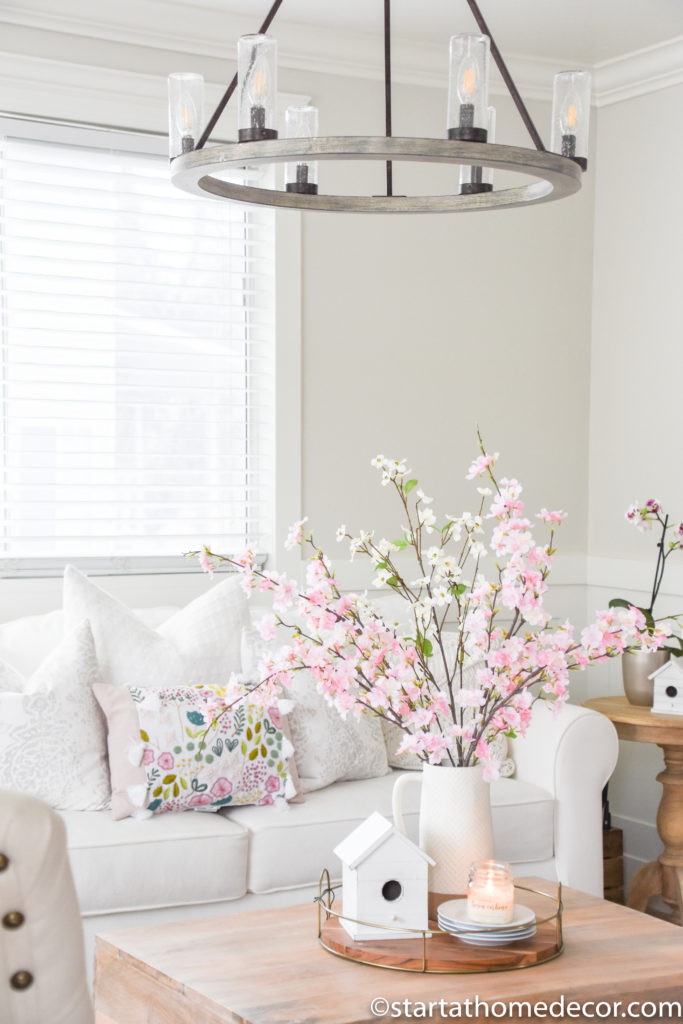 How to Add Easy Farmhouse Spring Decor on a Budget - Brooke Nicole Larsen