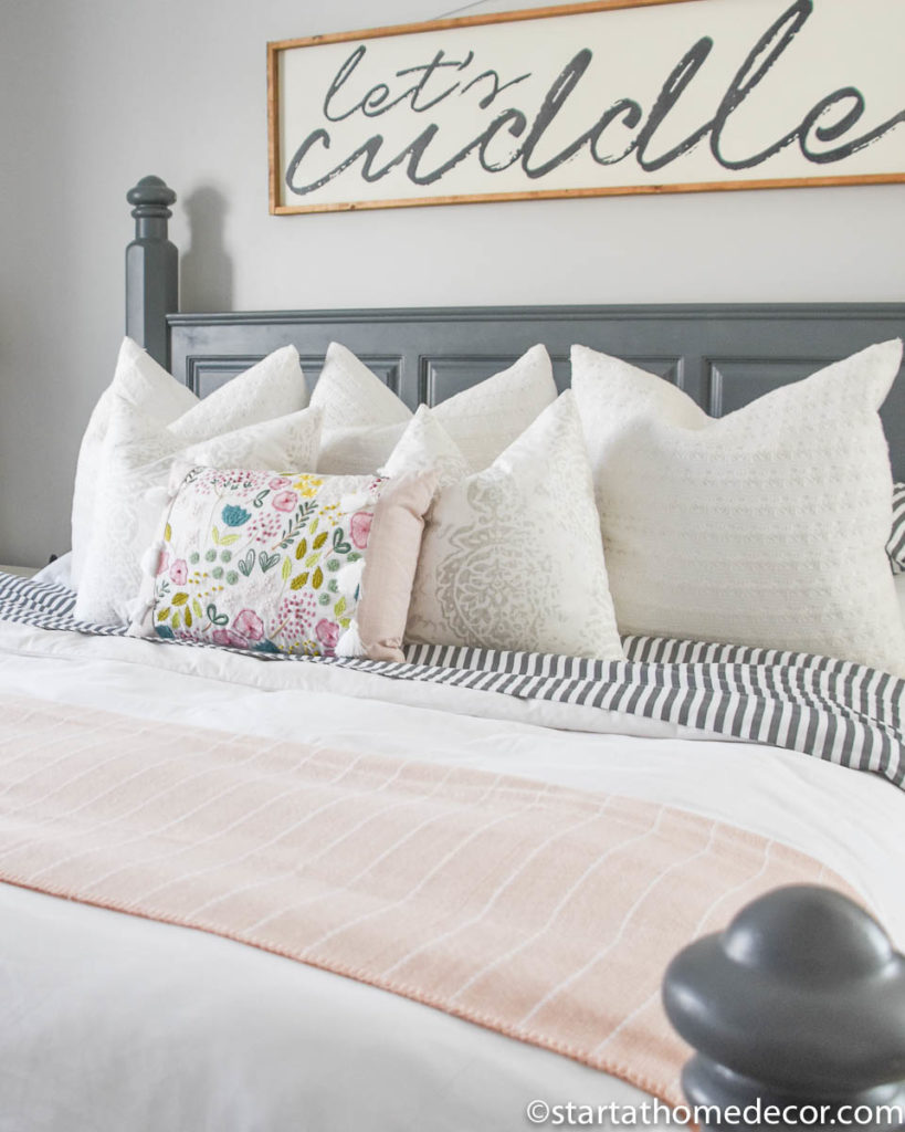 How to Add Easy Farmhouse Spring Decor on a Budget - Brooke Nicole Larsen