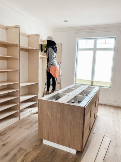 DIY STORAGE CLOSET 