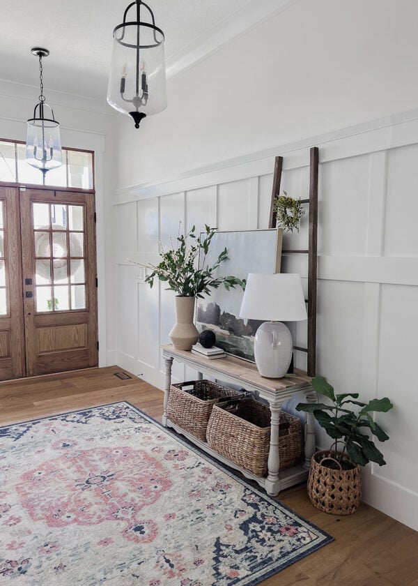 How to Create an Impressive DIY Wainscoting Entryway - Brooke Nicole Larsen