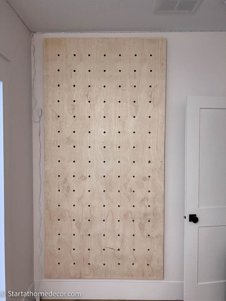 How to Create a Pegboard Wall Display (5 Easy Steps) - Brooke Nicole Larsen