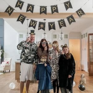 new year eve's decor