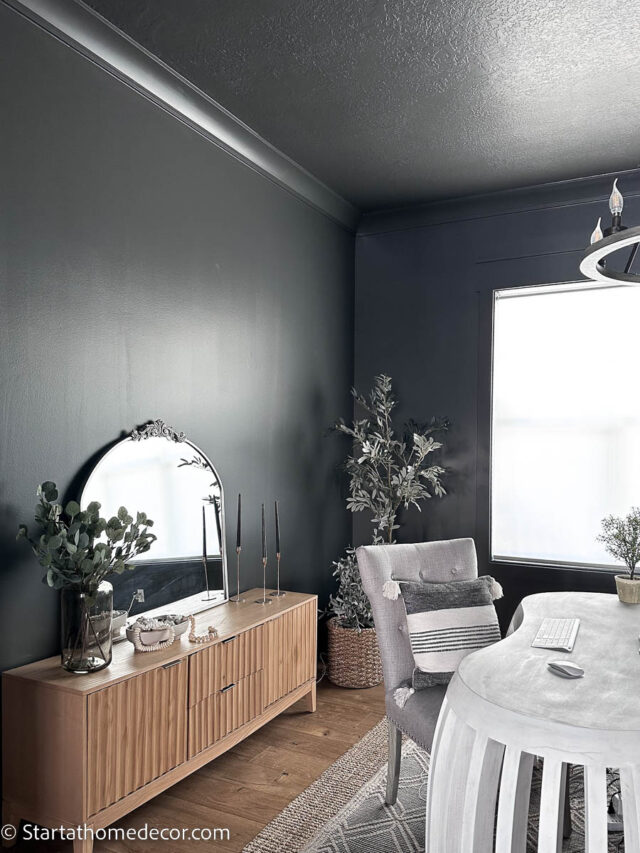 View of 5 Best Tips to Paint a Textured Ceiling - Brooke Nicole Larsen