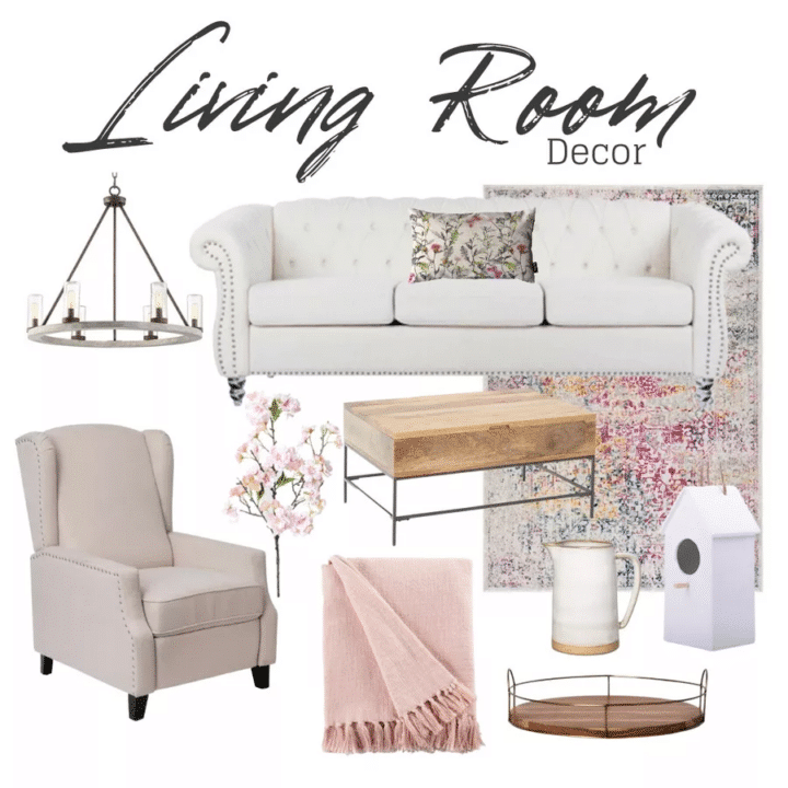 How to Add Easy Farmhouse Spring Decor on a Budget - Brooke Nicole Larsen