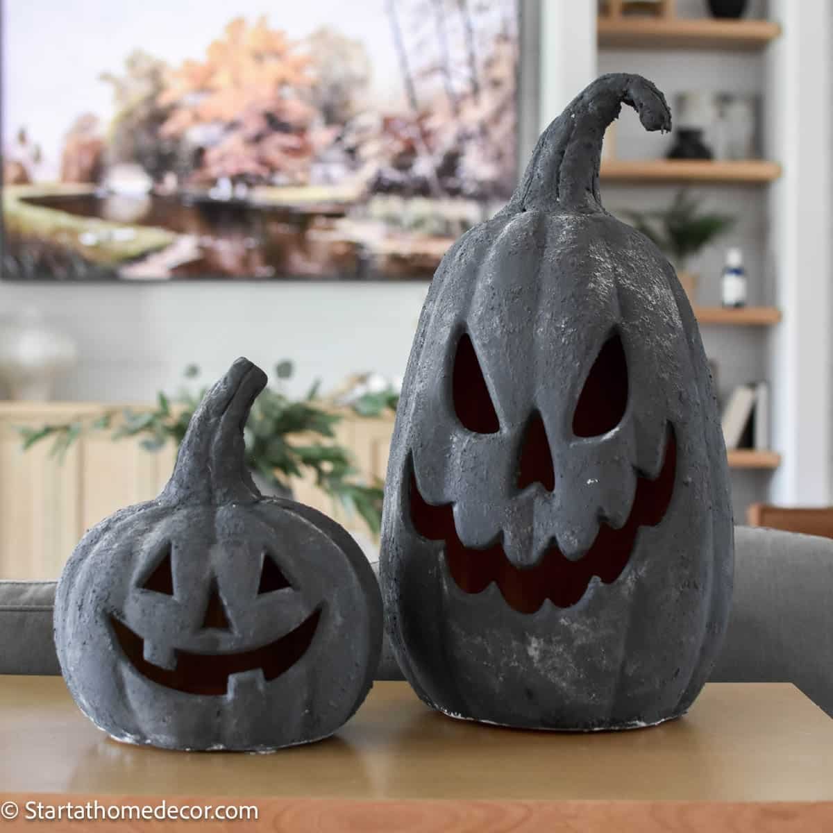 terracotta pumpkins
