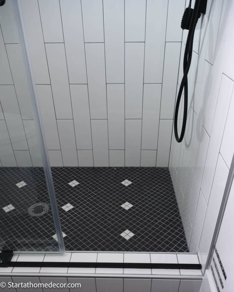 Image showcasing Surprising Benefits of White Subway Tile with Black Grout - Brooke ...