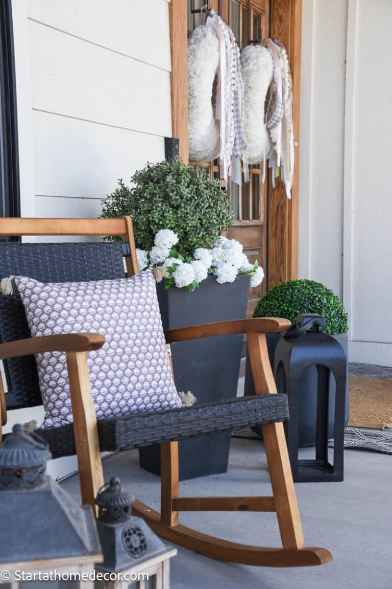 The Ultimate Guide to Farmhouse Porch Decor Ideas - Brooke Nicole Larsen