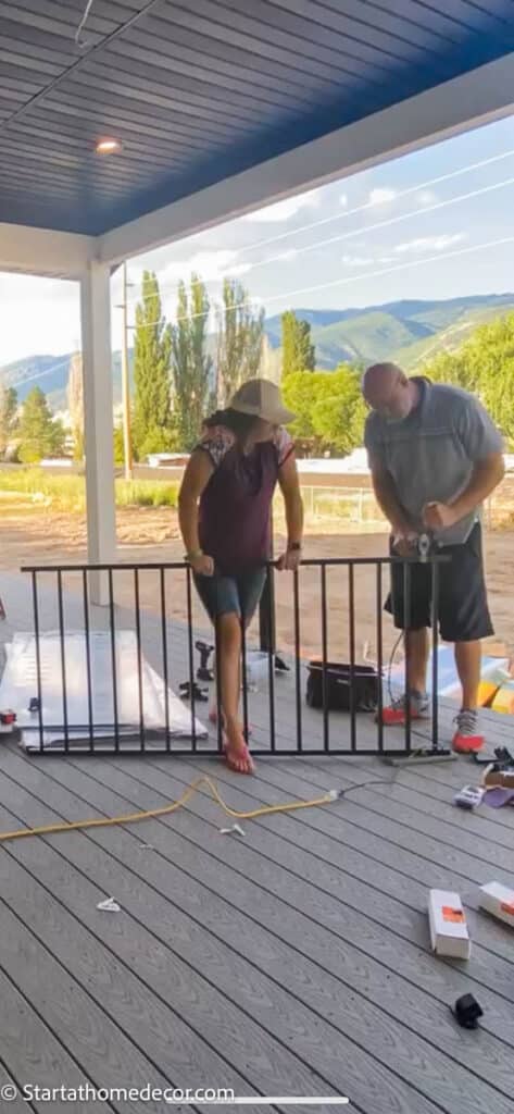 Expert Tips for Installing DIY Deck Railing Like a Pro - Brooke Nicole ...