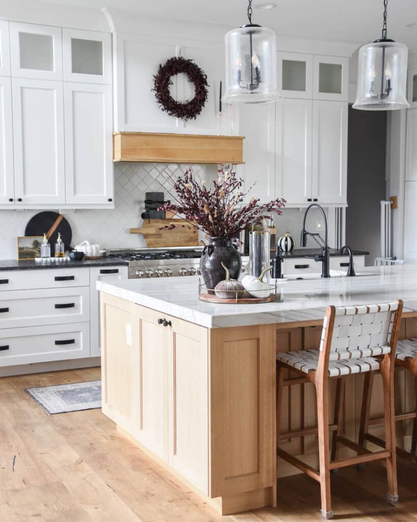 How to Make Your Fall Kitchen Counter Decor Stand Out - Brooke Nicole ...