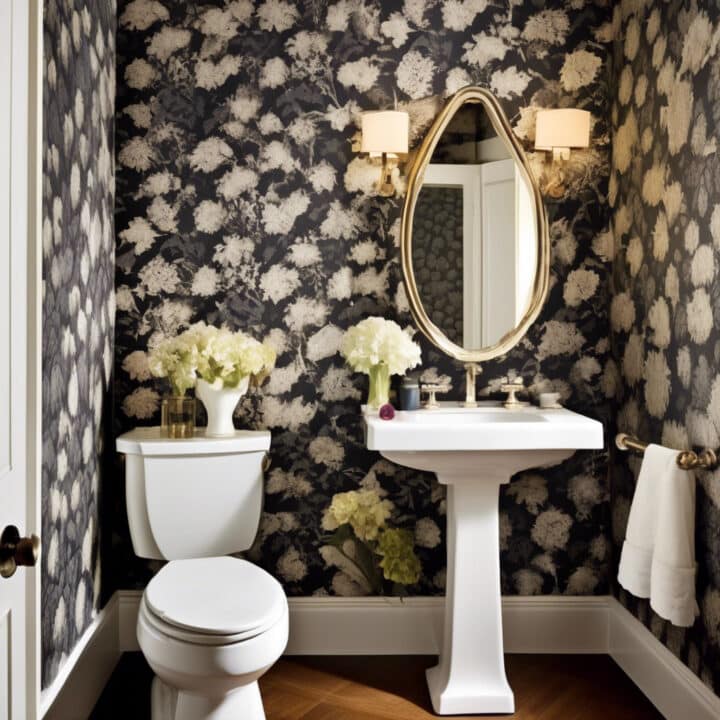 25 Small Powder Room Ideas That Make a Big Impact - Brooke Nicole Larsen
