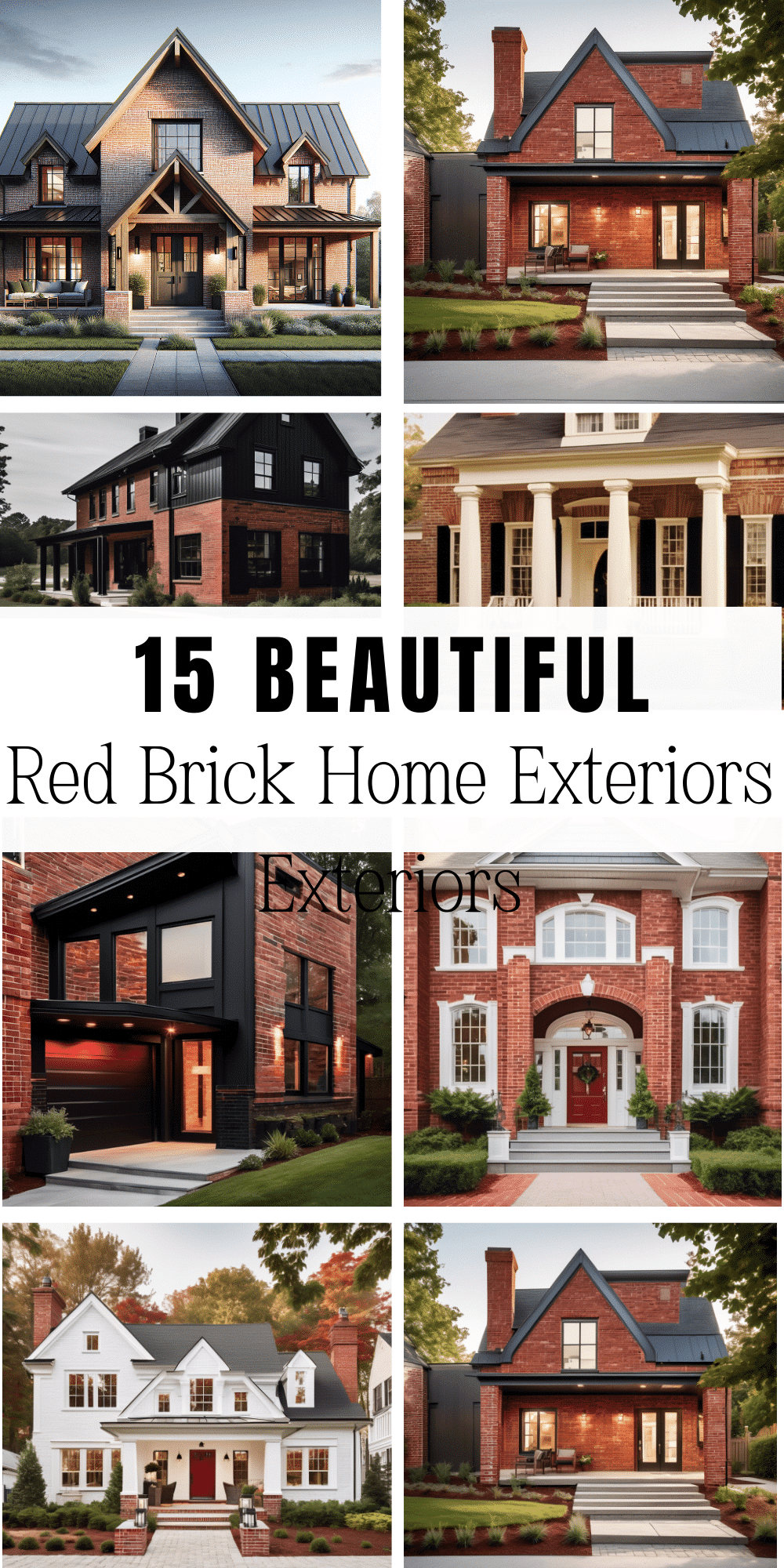 Why Red Brick House Exteriors Are Making a Comeback - Brooke Nicole Larsen