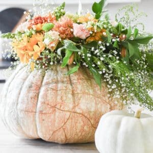 Pumpkin Floral Arrangement Secret to Create a