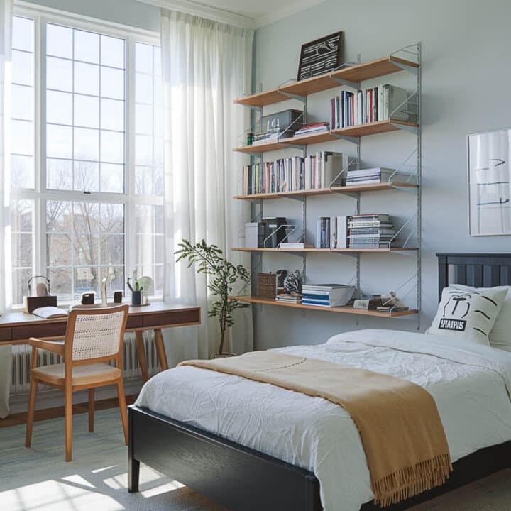 Dreamy Stylish Bedroom Shelf Décor Ideas - Start at Home Decor