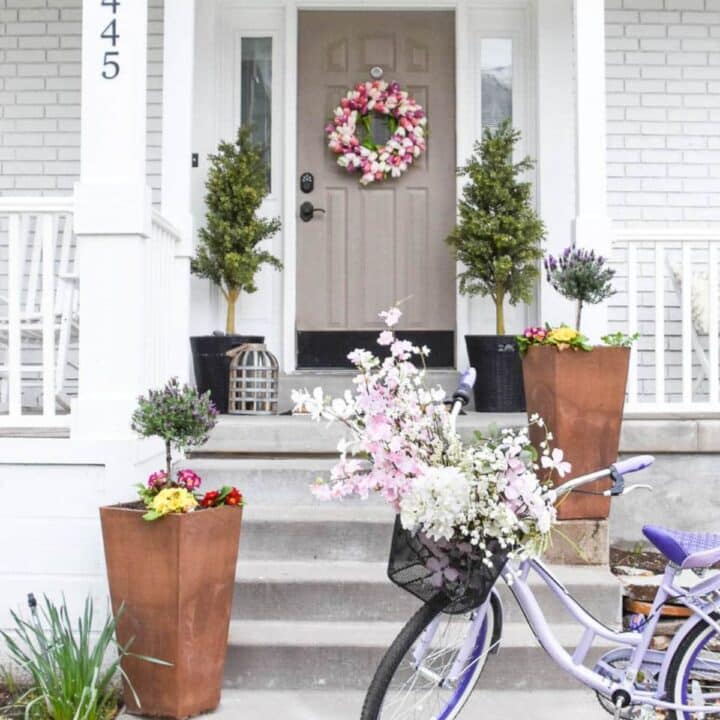 front yard planters