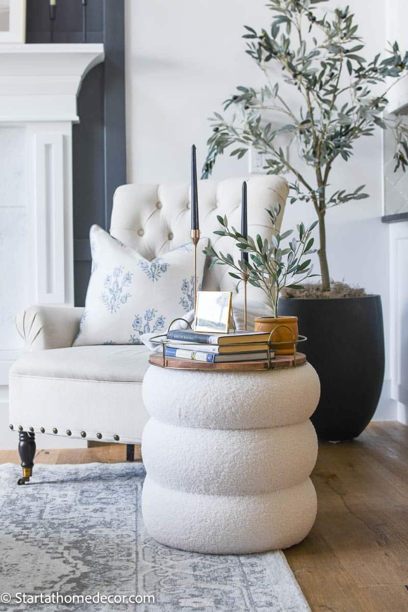 living room pouf