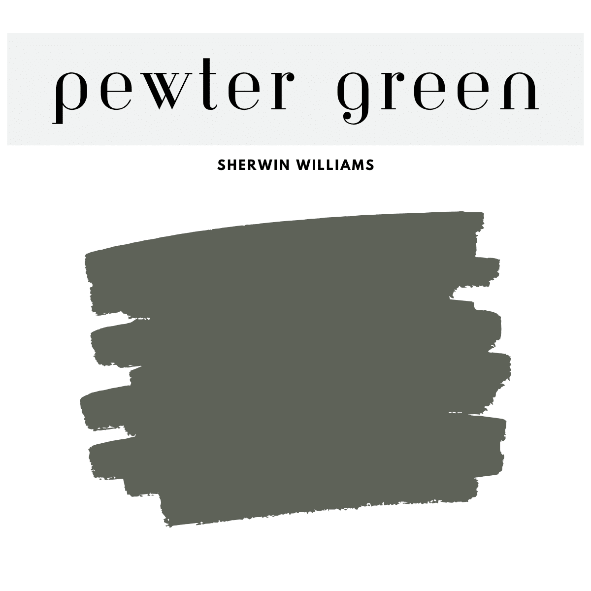 pewter green paint color