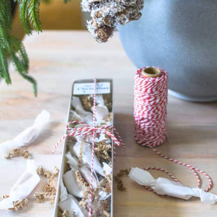 Christmas caramels