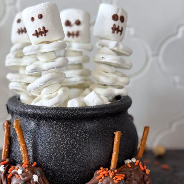marshmallow skeletons