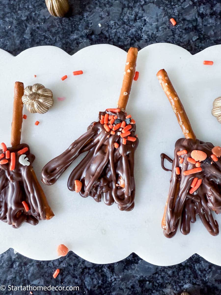 chocolate brooms 