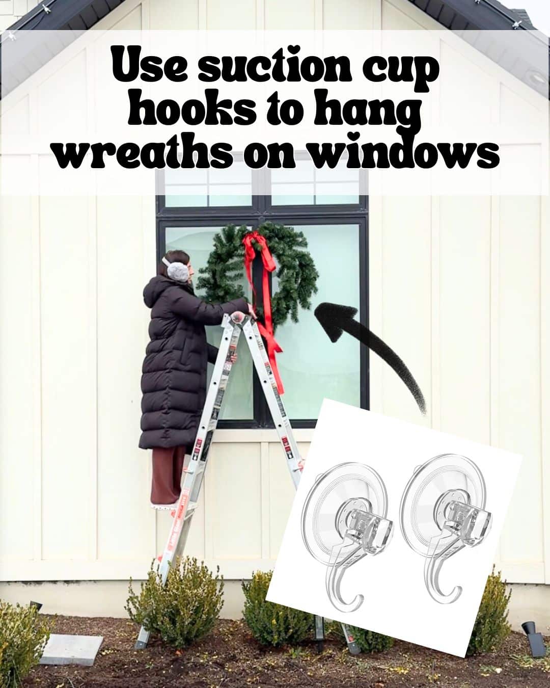 Use Suction Cup Hooks for Outdoor Windows