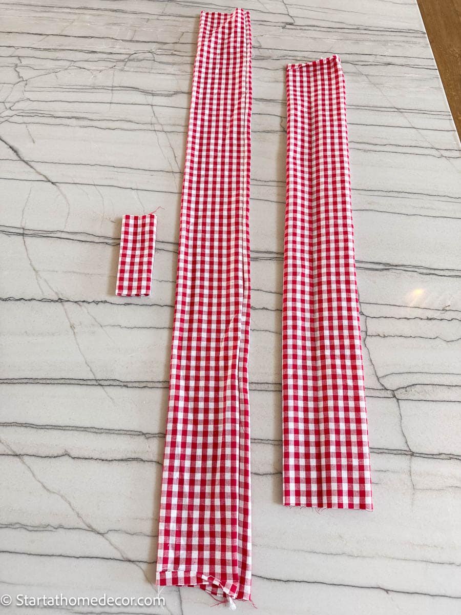 Stiff Fabric Bow strips