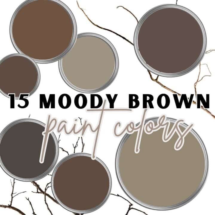 moody brown paint